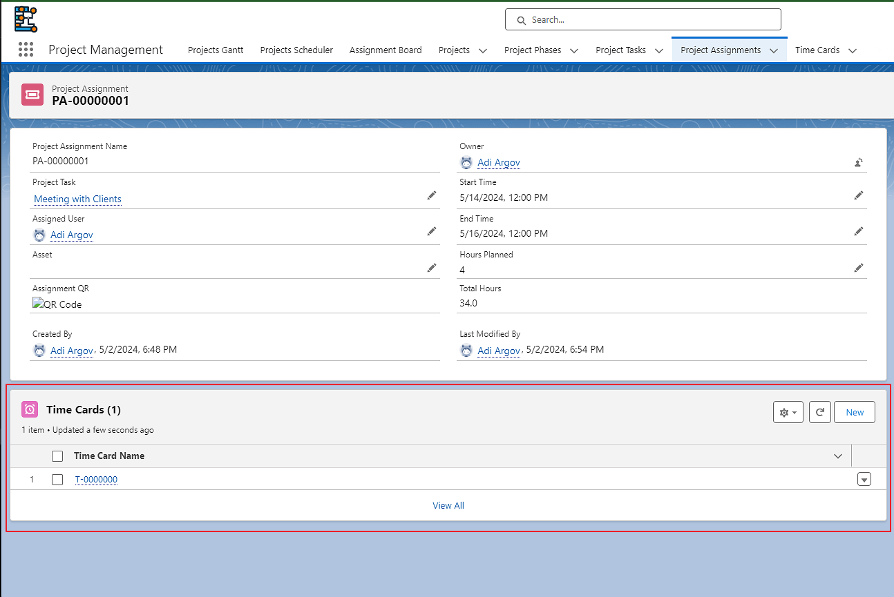 Managing Timesheets